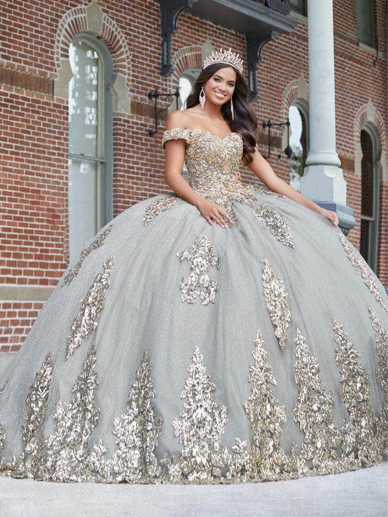 Quinceanera Collection 26042 - Appliqued Tulle Quinceanera Dress Special Occasion Dress