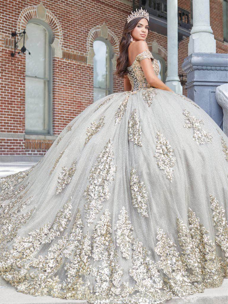 Quinceanera Collection 26042 - Appliqued Tulle Quinceanera Dress Special Occasion Dress
