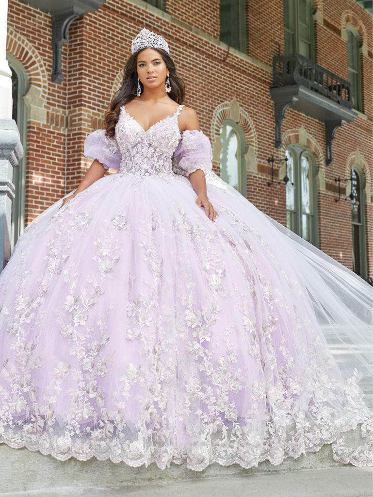 Quinceanera Collection 26043 - Laced Illusion Quinceanera Dress Special Occasion Dress