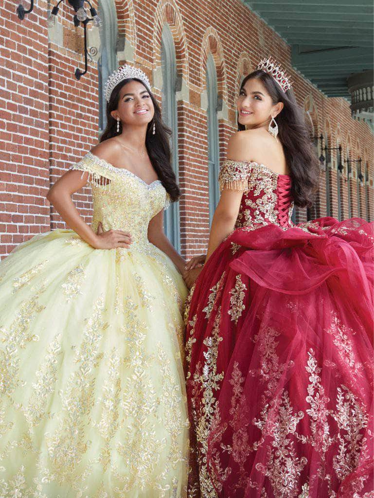 Quinceanera Collection 26045 - Laced Tulle Quinceanera Dress Special Occasion Dress
