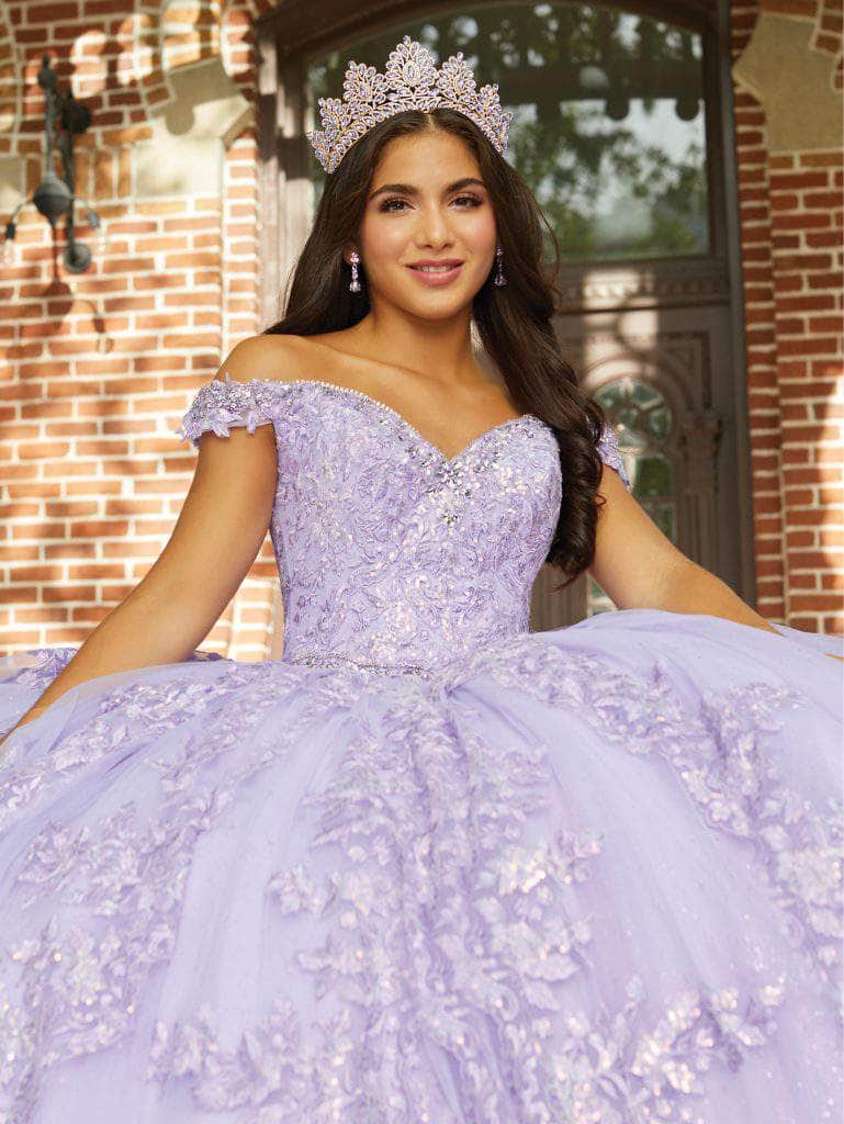 Quinceanera Collection 26048 - Beaded Floral Quinceanera Dress Special Occasion Dress