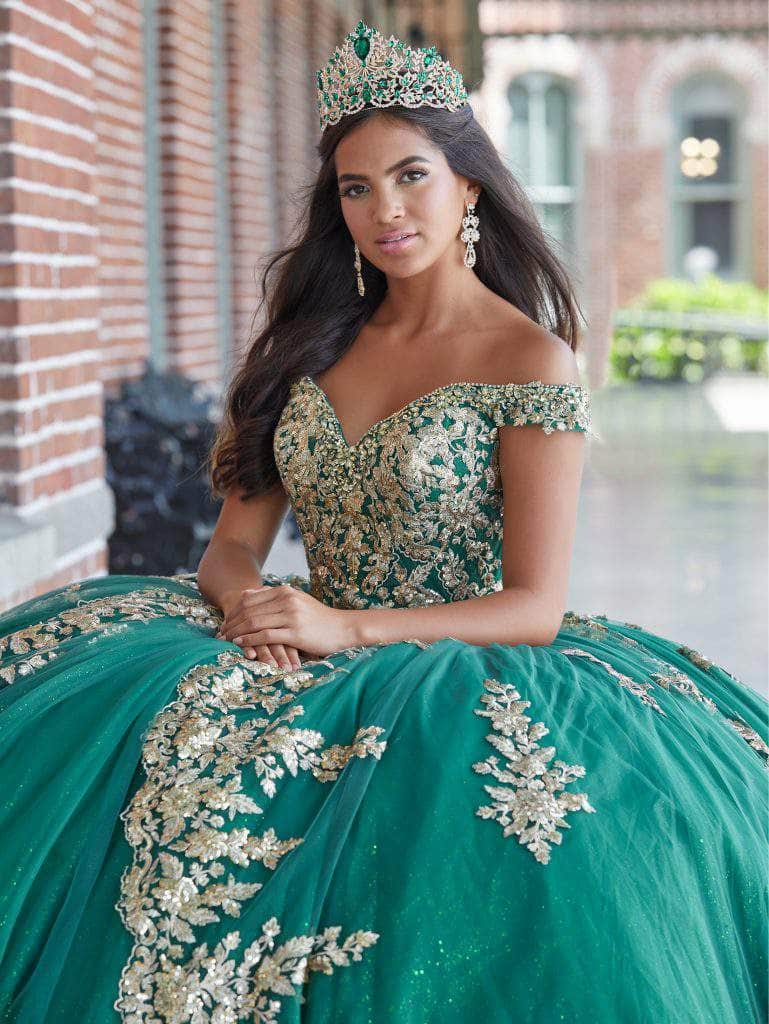 Quinceanera Collection 26048 - Beaded Floral Quinceanera Dress Special Occasion Dress