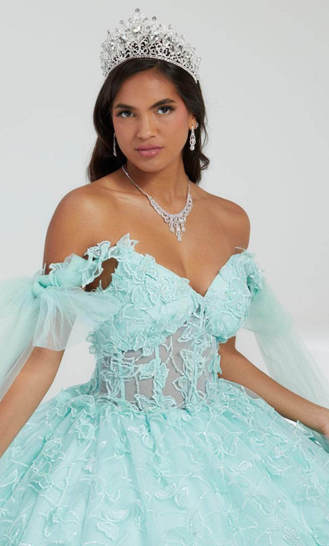 Quinceanera Collection 26062 - Sweetheart Embroidered Ballgown Ball Gowns