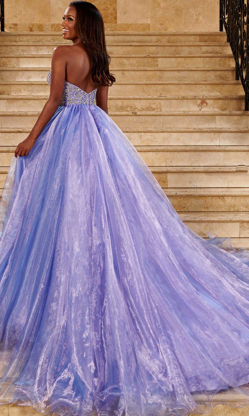 Rachel Allan 50186 - Strapless Sweetheart Ballgown Special Occasion Dress