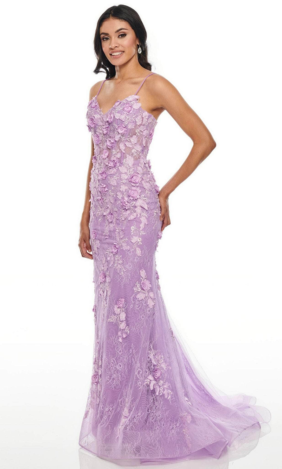 Rachel Allan 70278 - Floral Gown