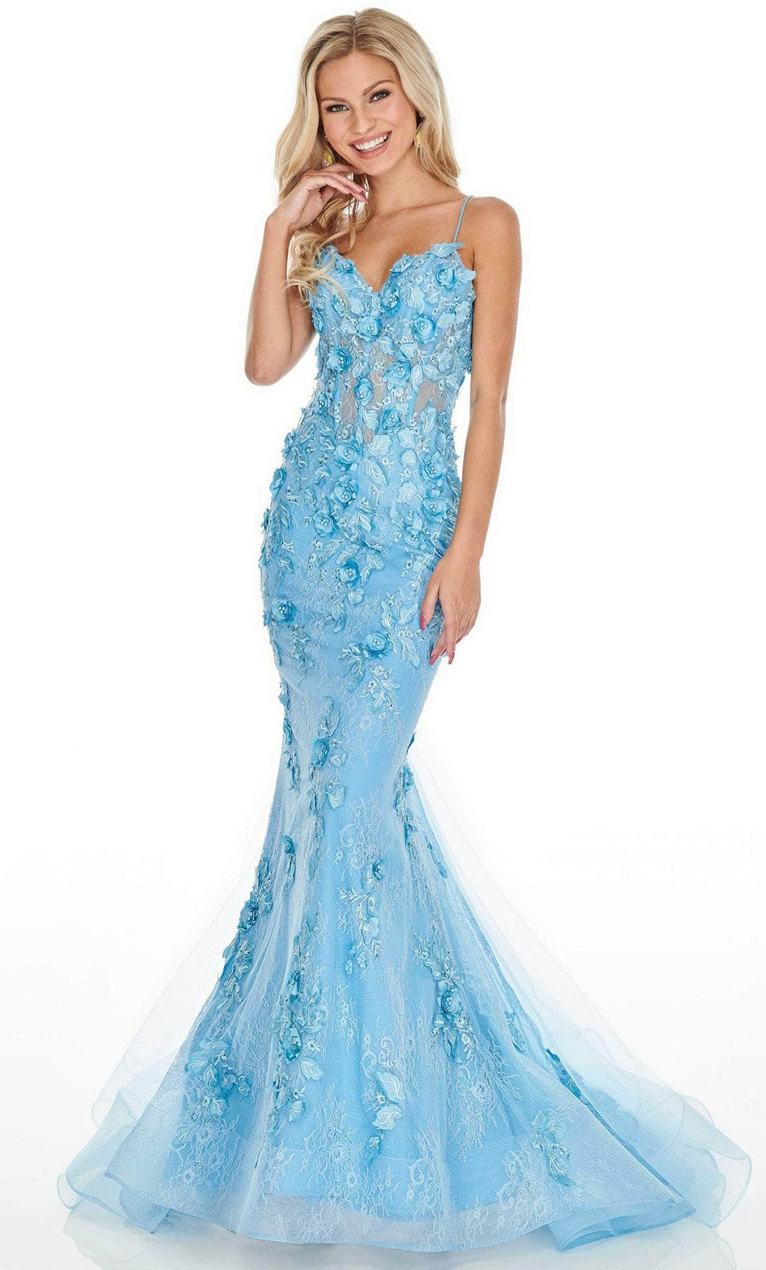 Rachel Allan 70278 - Floral Gown