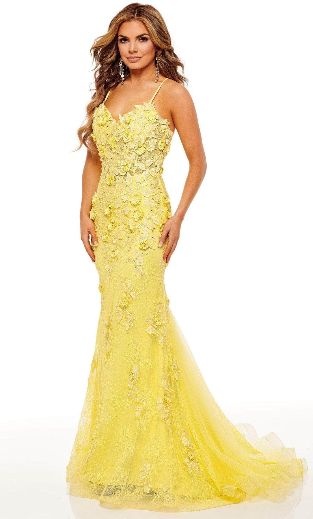 Rachel Allan 70278 - Floral Gown