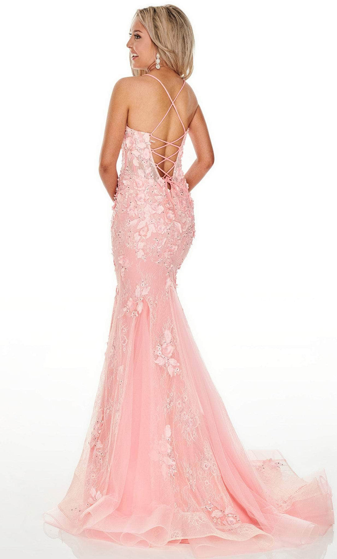Rachel Allan 70278 - Floral Gown