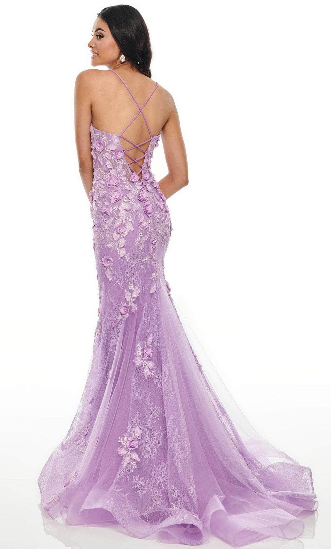 Rachel Allan 70278 - Floral Gown
