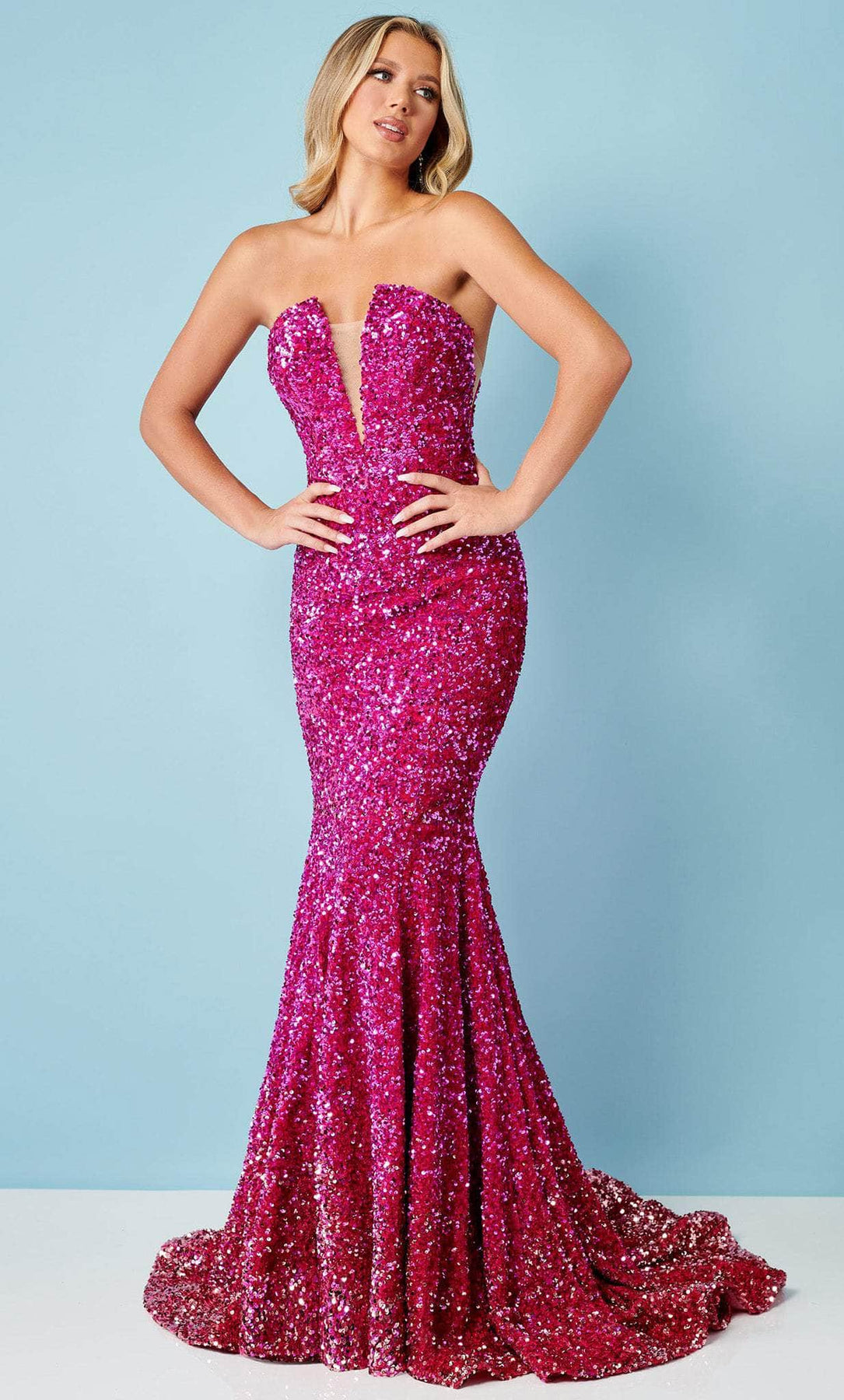 Rachel Allan 70293 - Sequin Dress