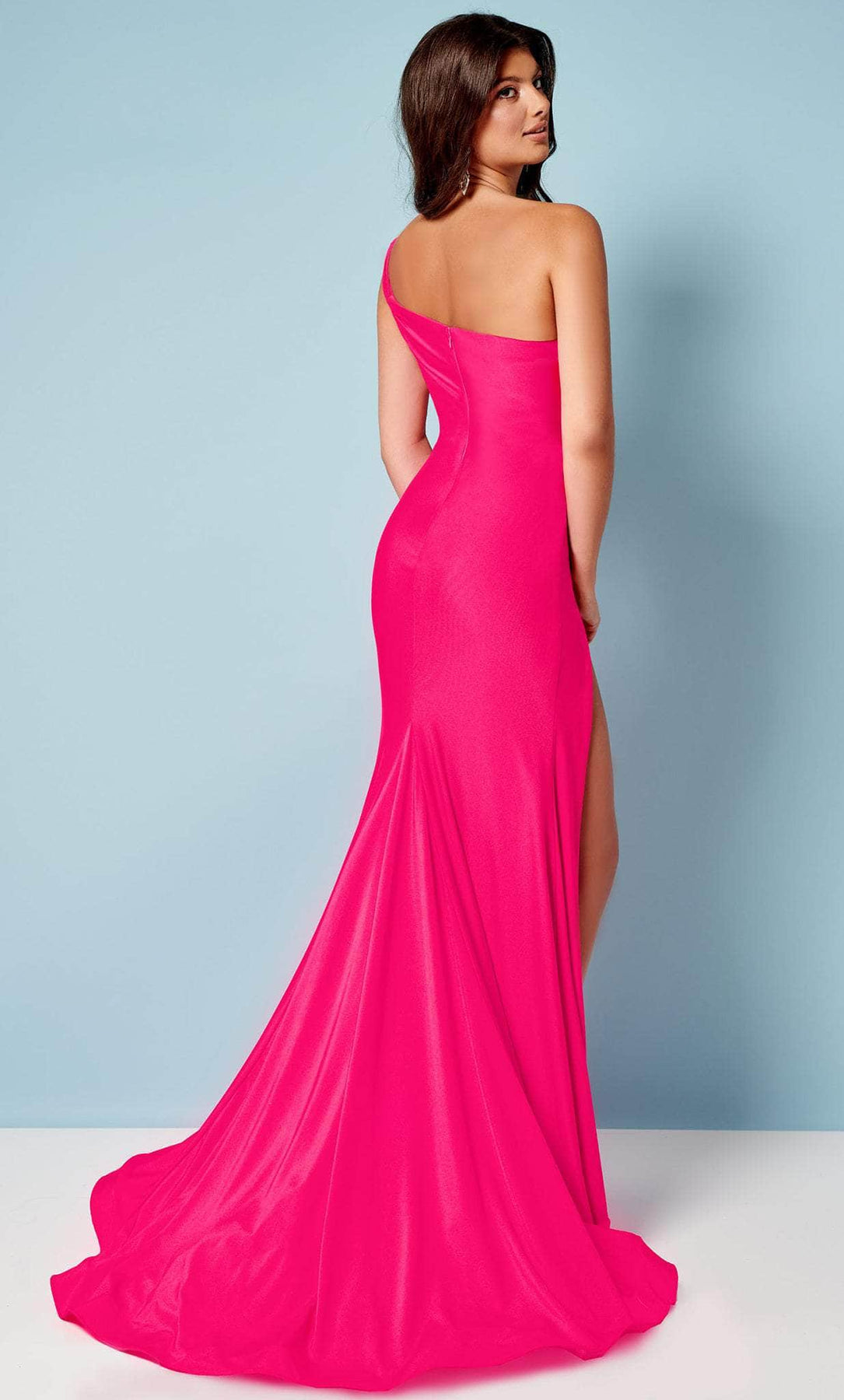 Rachel Allan 70391 - Asymmetrical Gown