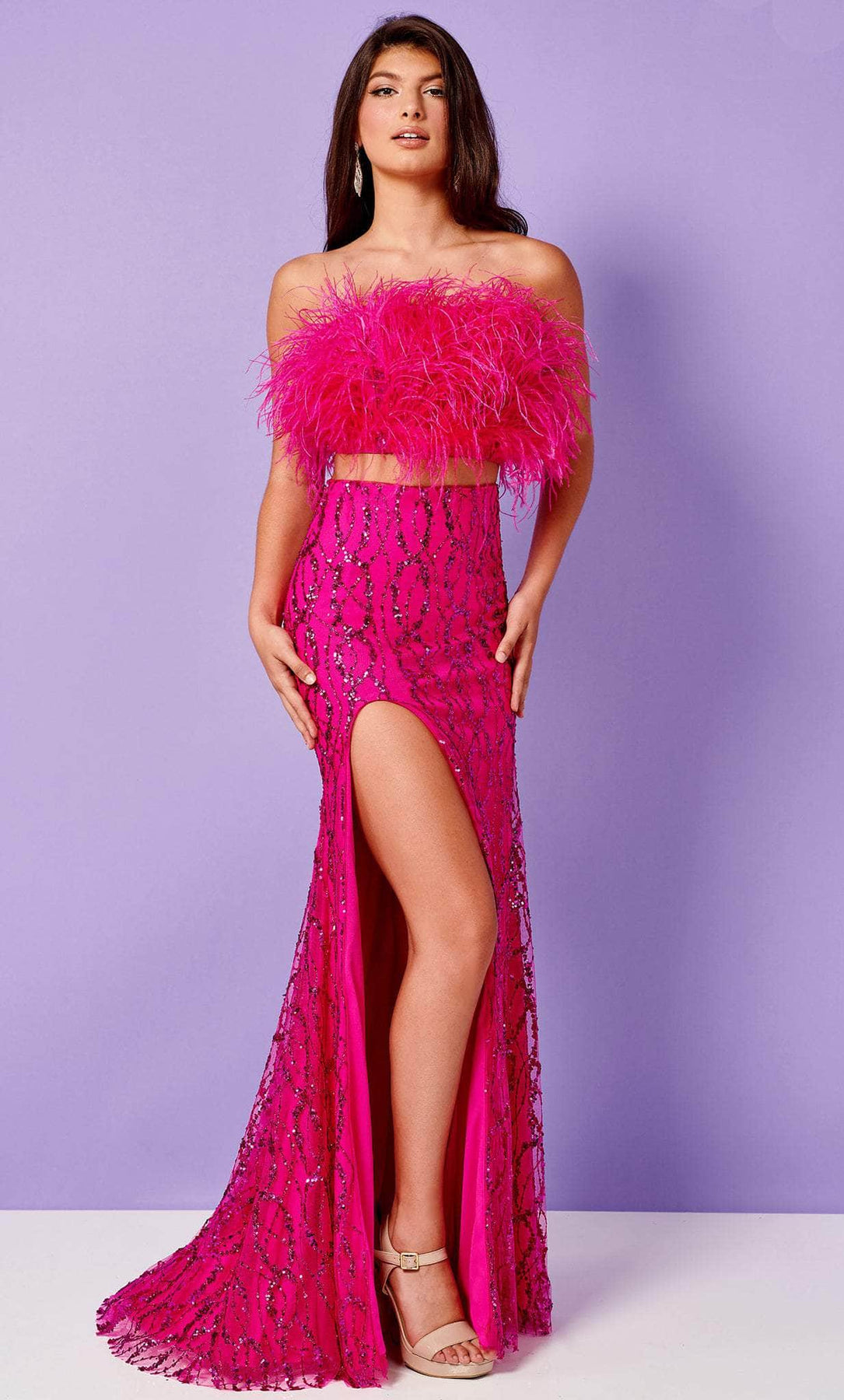 Rachel Allan 70467 - Two-Piece Gown