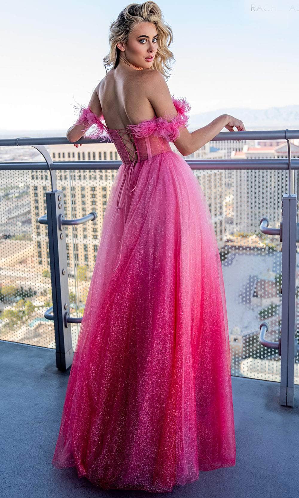 Rachel Allan 70515 - Ombre A-Line Prom Dress