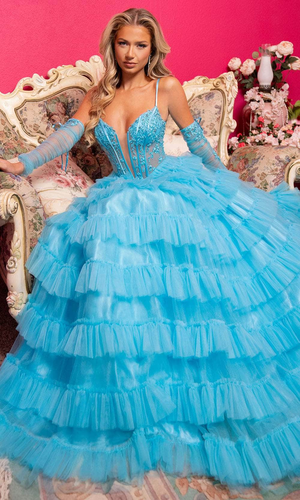 Rachel Allan 70576 - Corset Tulle Ballgown