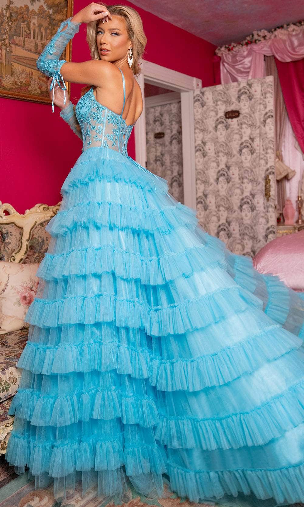 Rachel Allan 70576 - Corset Tulle Ballgown