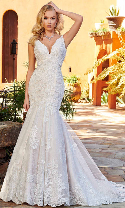 Rachel Allan Bridal Rb4145 - Sequins Bridal Gown 0 / Ivory