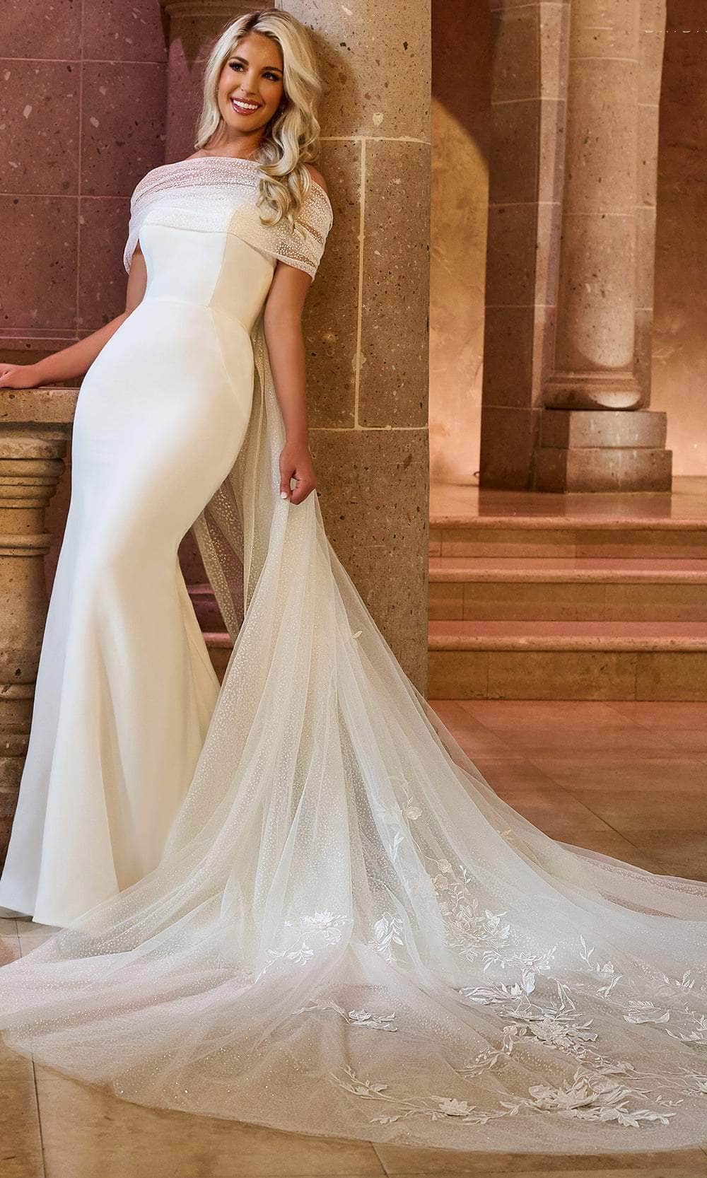 Rachel Allan RB2172 - Strapless Mermaid Bridal Gown