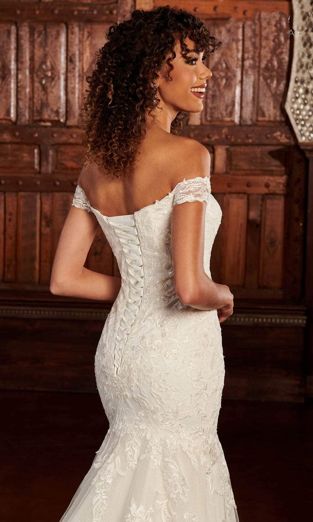 Rachel Allan Rb3167 - Lace Applique Bridal Gown