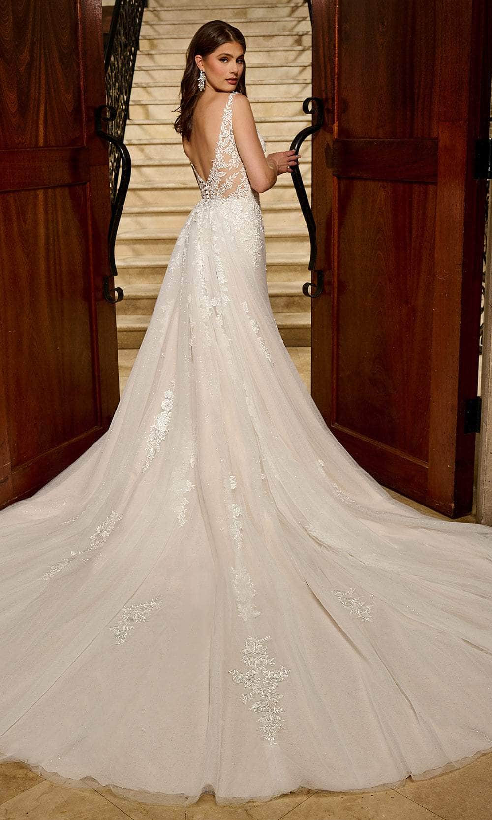 Rachel Allan RB5052 - Sleeveless V-Neck Gown