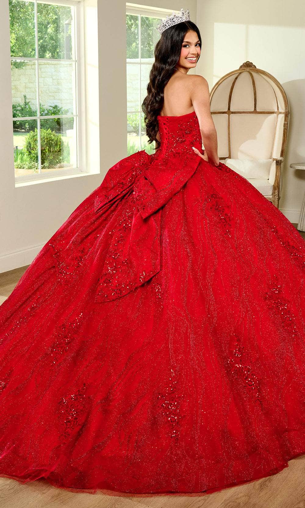 Rachel Allan RQ1135 - Sweetheart Embroidered Ballgown
