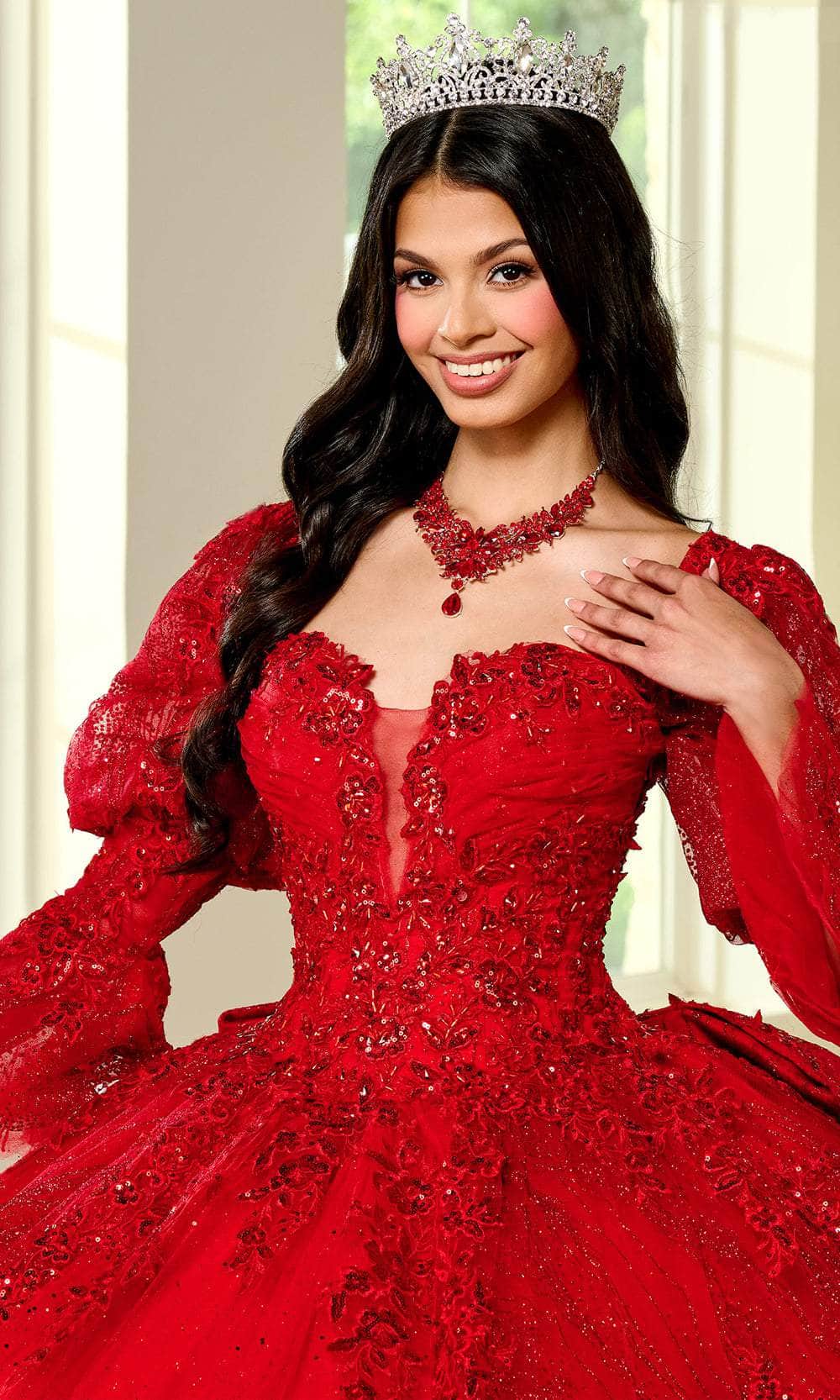 Rachel Allan RQ1135 - Sweetheart Embroidered Ballgown