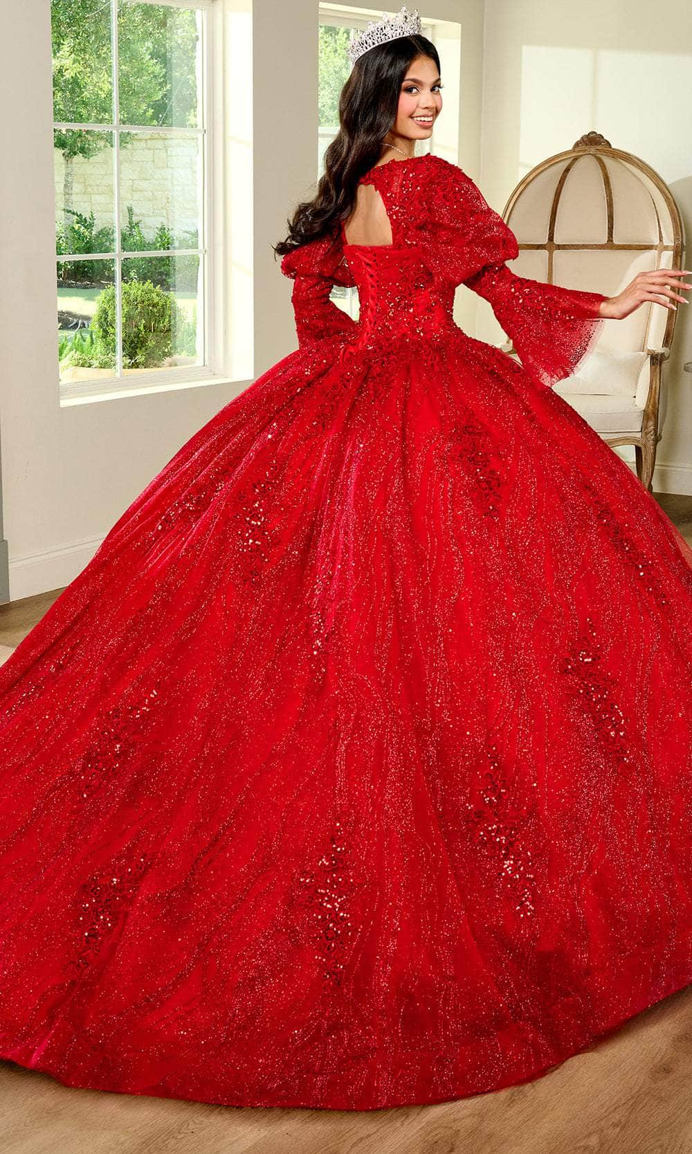 Rachel Allan RQ1135 - Sweetheart Embroidered Ballgown