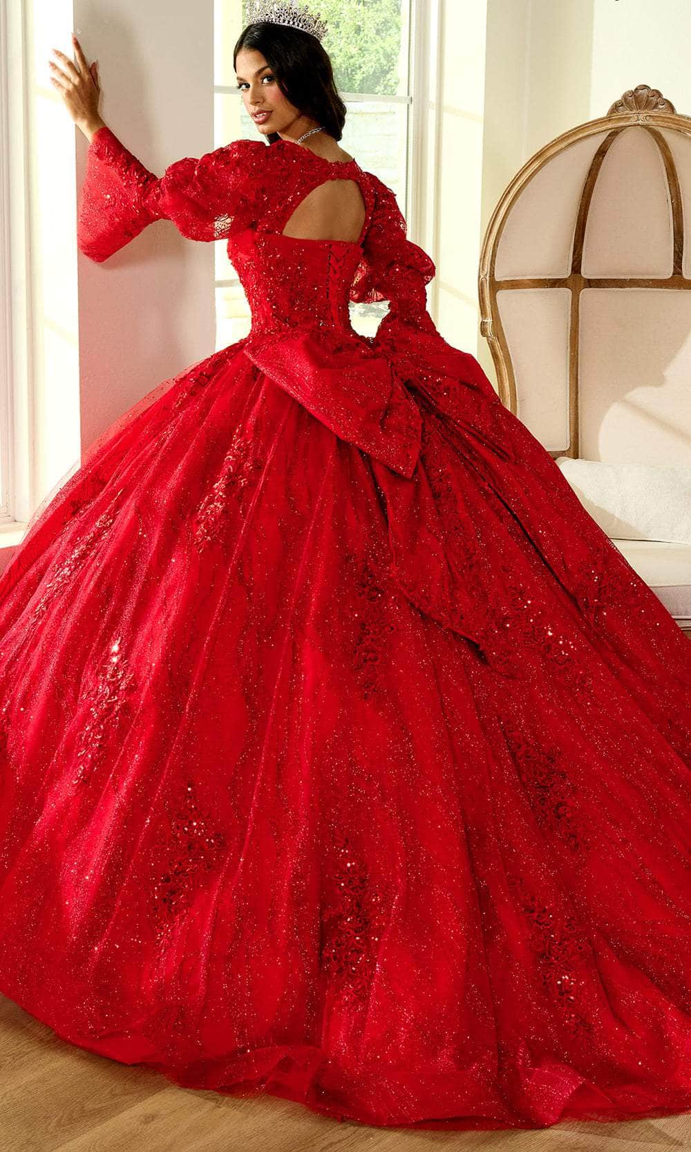 Rachel Allan RQ1135 - Sweetheart Embroidered Ballgown