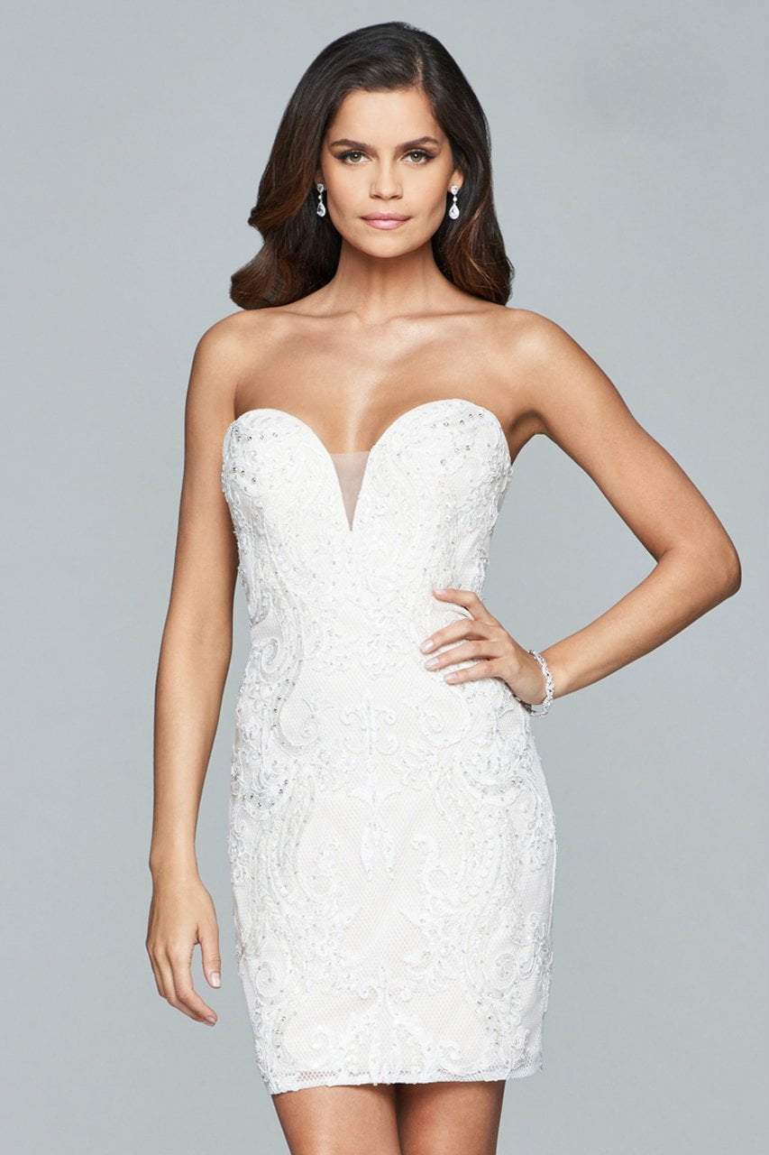 Faviana - Strapless Cocktail Dress s8090SC