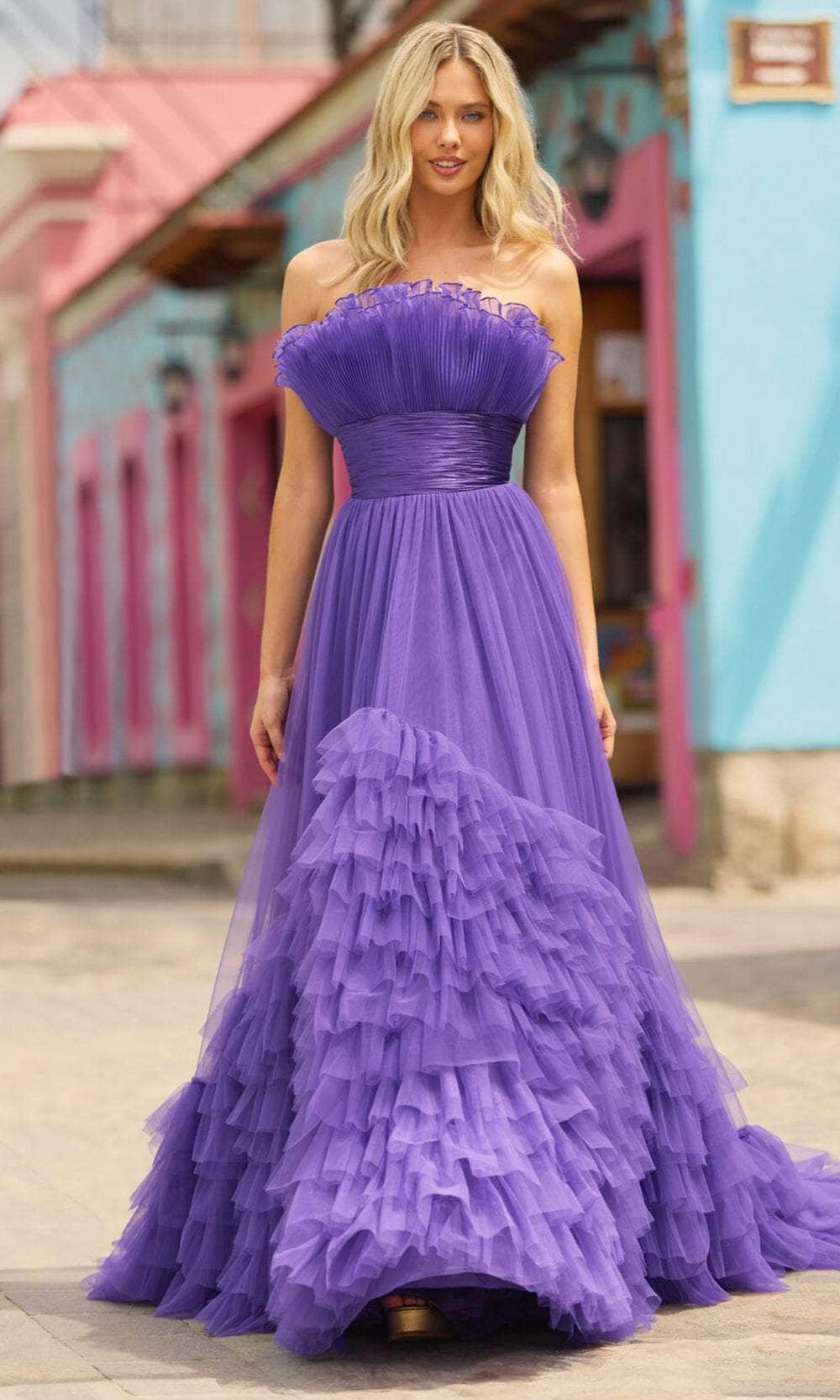 Sherri Hill 55323 - Crumbcatcher Ruffled Ballgown Ballgown