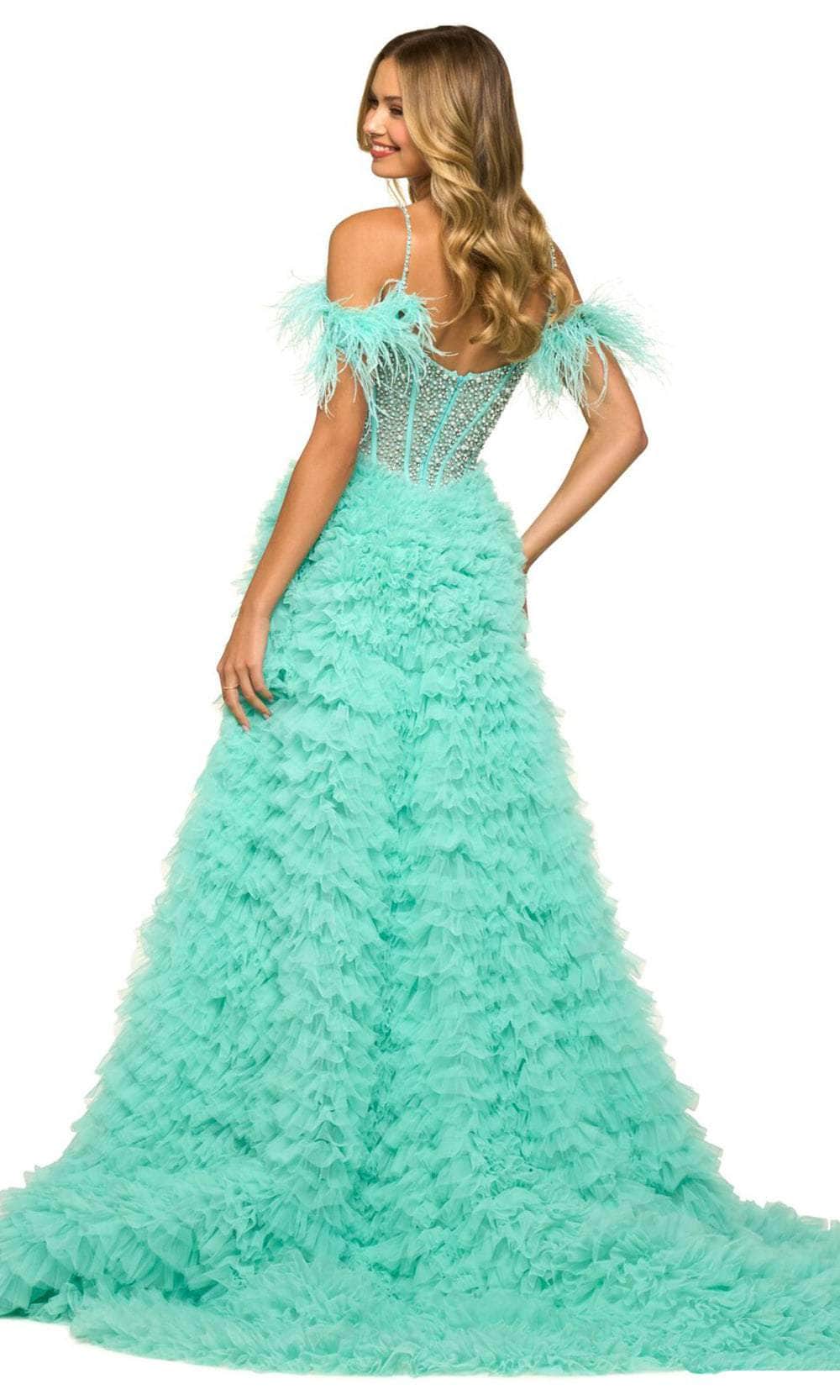 Sherri Hill 55387 - Beaded Sweetheart Ruffled Ballgown Ballgown