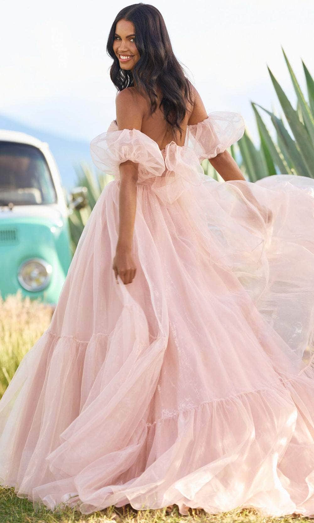 Sherri Hill 55603 - Two Piece Fresh Voluminous Gown Prom Desses