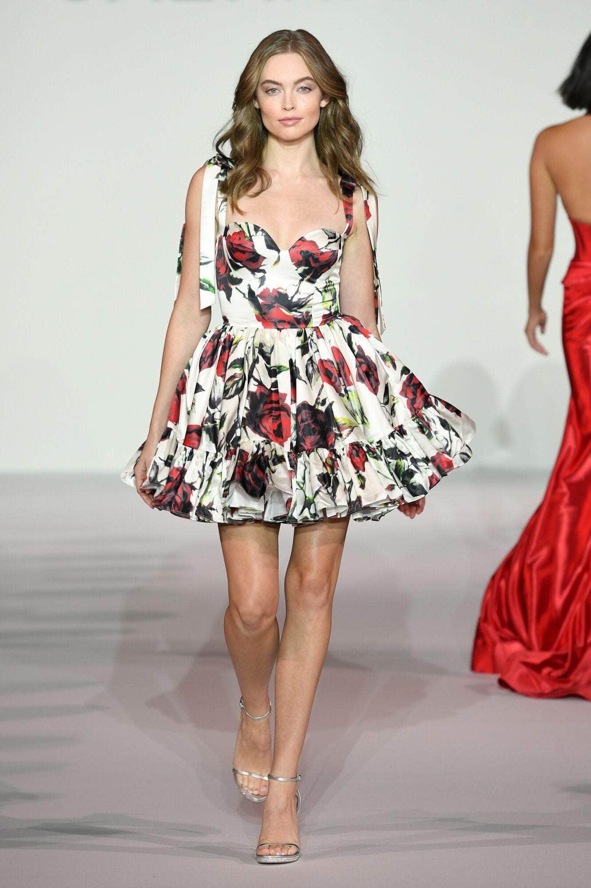 Sherri Hill 56344 - Tie Strap Floral Dress Special Occasion Dress