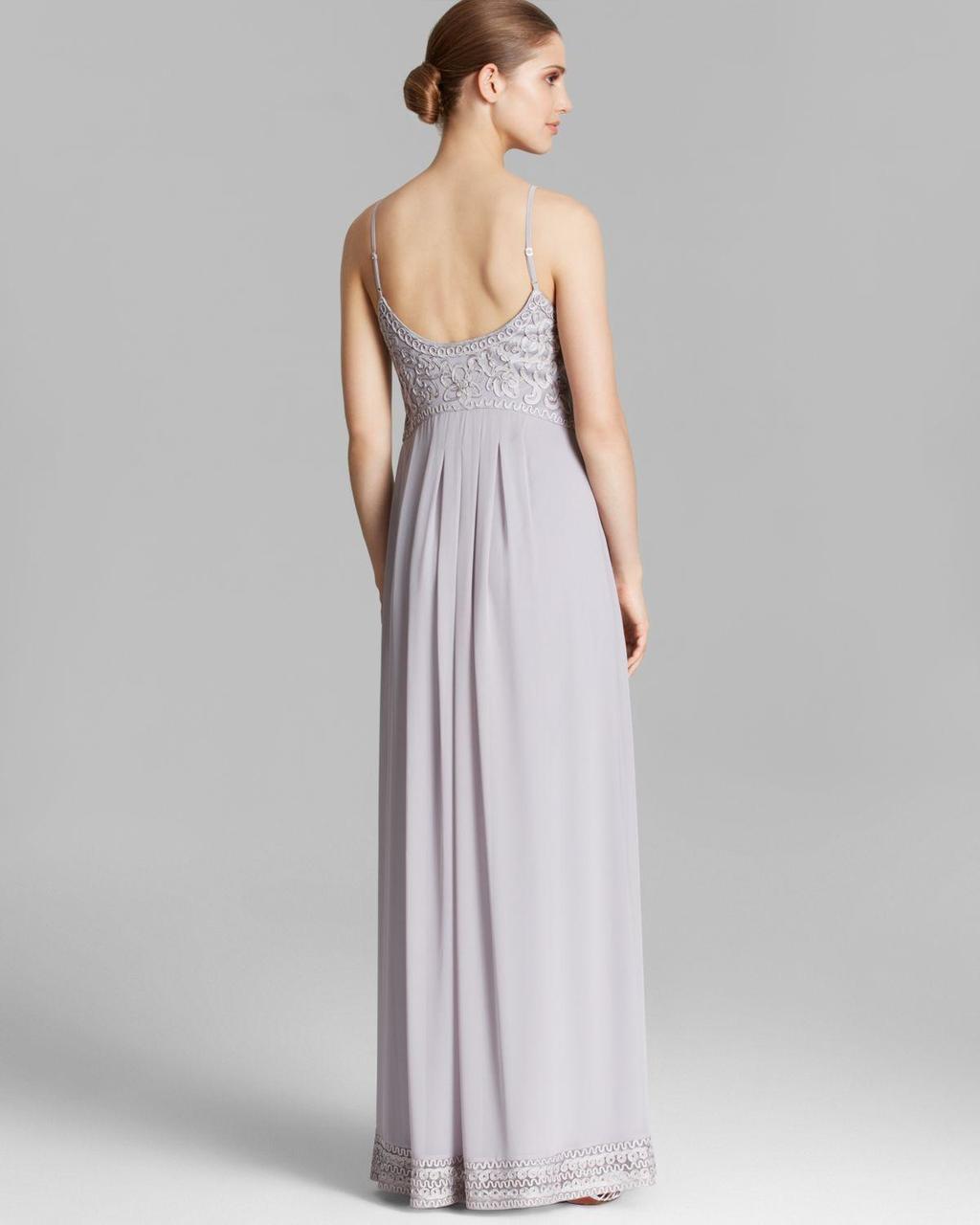 Sue Wong - Ribbon Chiffon A-Line Dress C4237 Special Occasion Dress