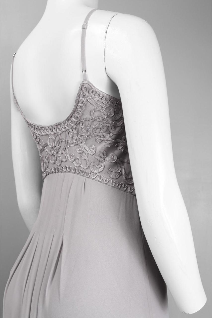 Sue Wong - Ribbon Chiffon A-Line Dress C4237 Special Occasion Dress