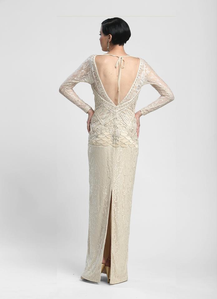 Sue Wong - Illusion Embellished Dress W4134 in White