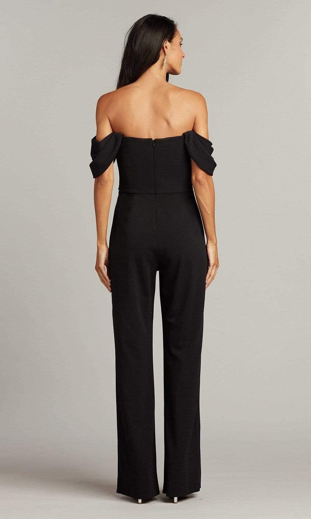 Tadashi Shoji - Arata Draped Jumpsuit Evening Dresses