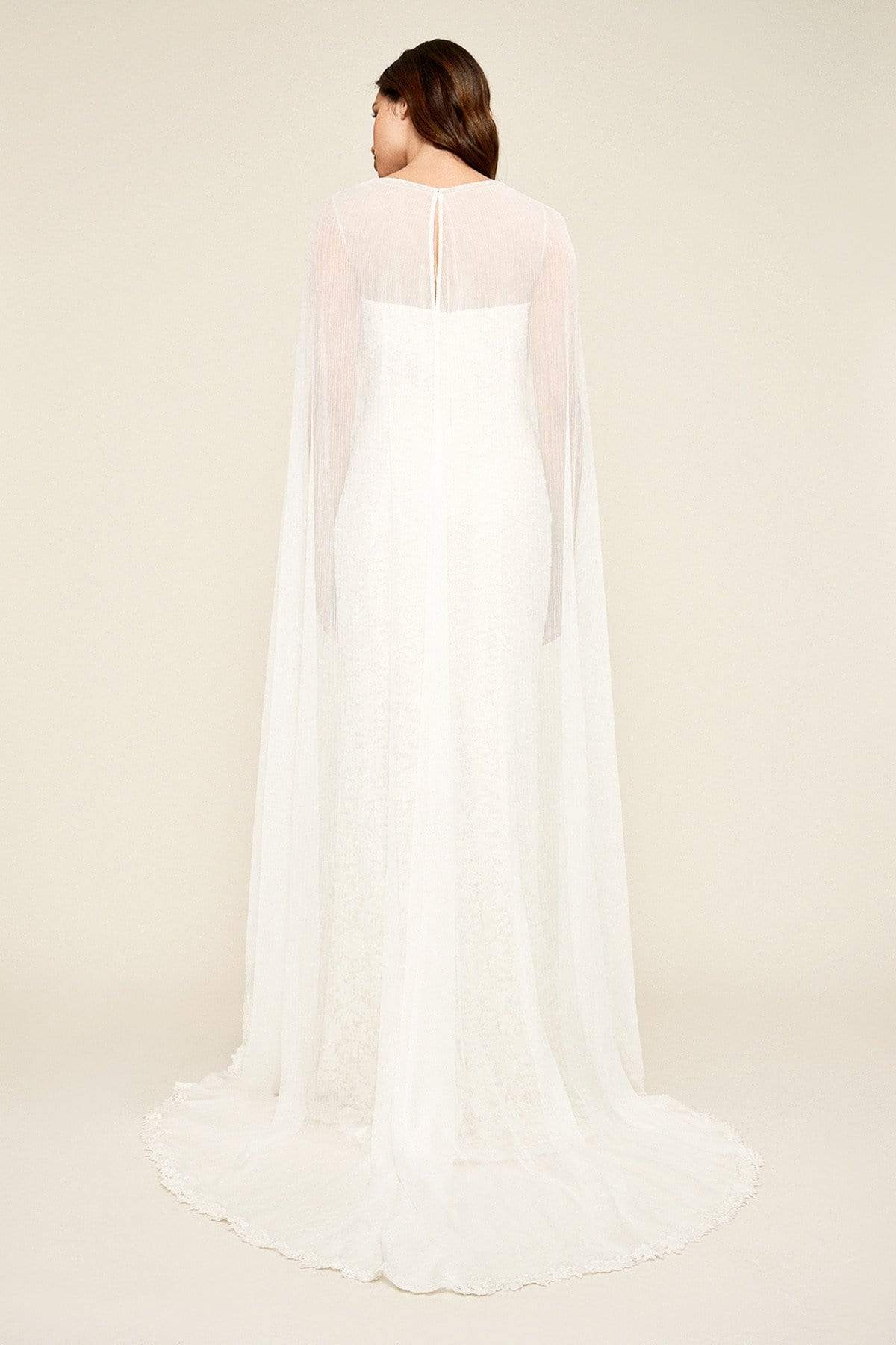 Tadashi Shoji - Embroidered Sheath Dress With Sheer Overlay Special Occasion Dress