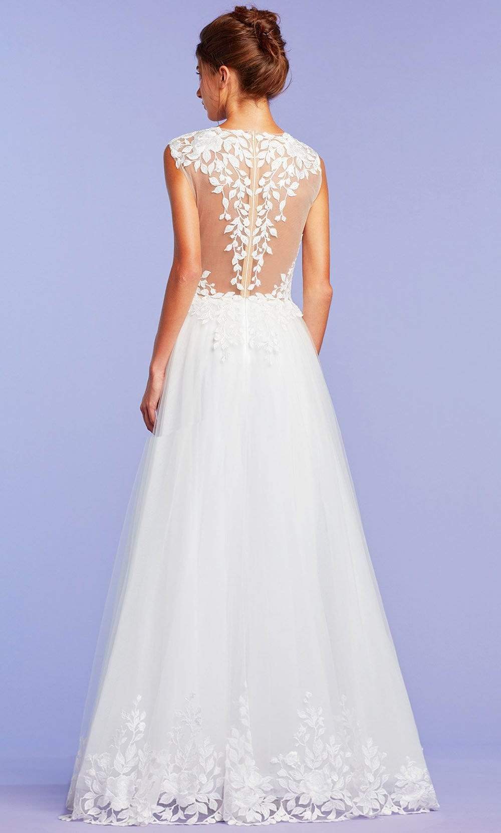 Tadashi Shoji - Hastings Illusion Gown Wedding Dresses