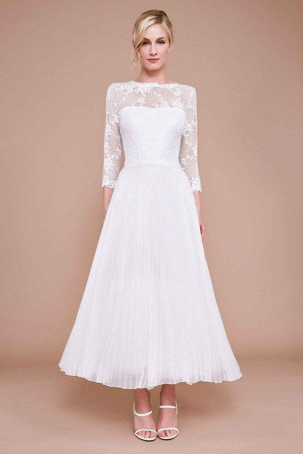 Tadashi Shoji - Floral Lattice Full Length Dress Tadashi Shoji - Floral Lattice Full Length Dress