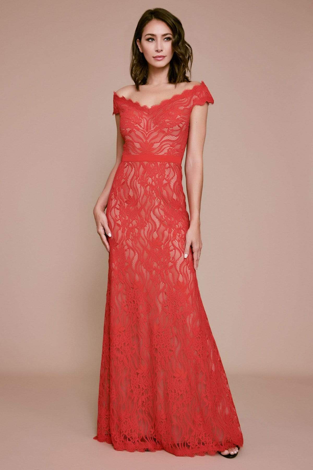 Tadashi Shoji Red Lace Dress Beckett Lace Dress Tadashi Shoji