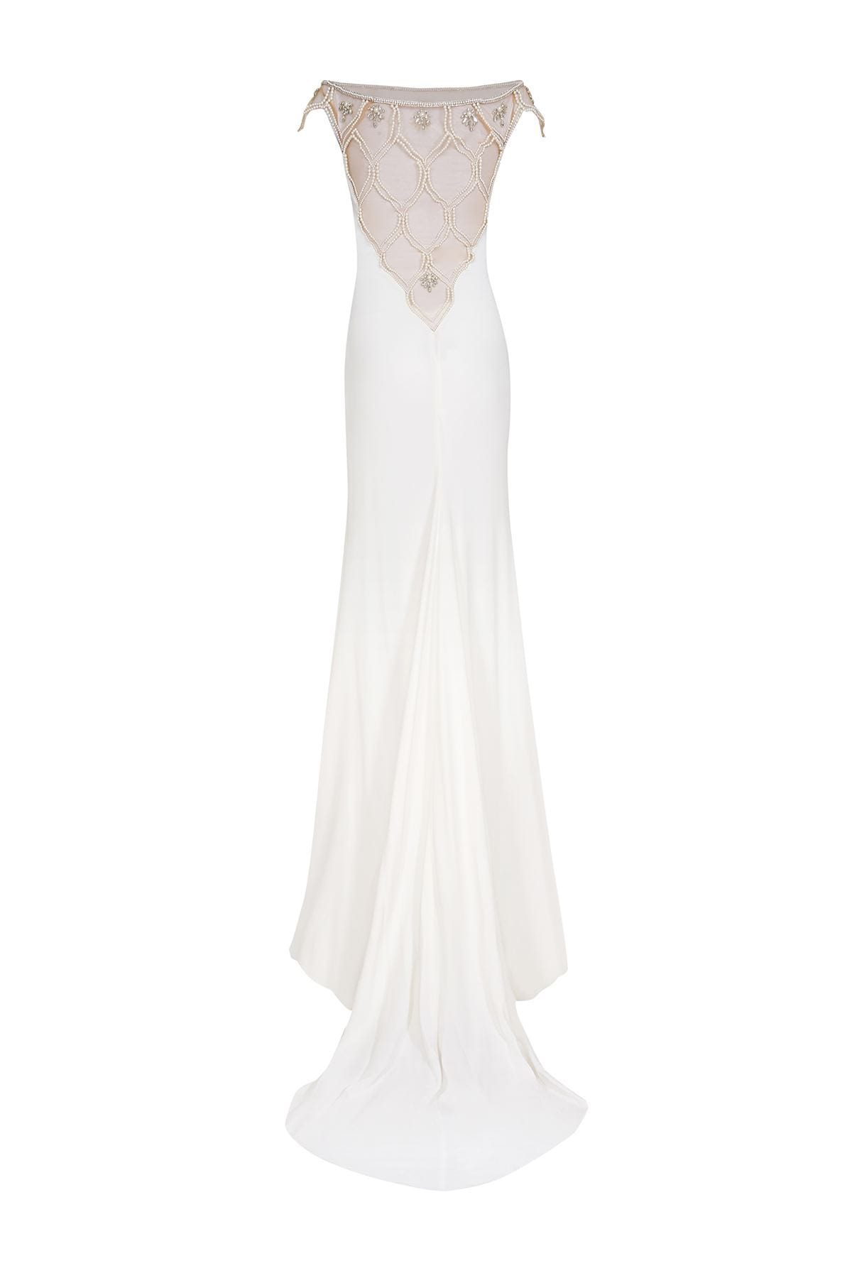 Tarik Ediz - Off The Shoulder Sheath Dress 50057 Special Occasion Dress