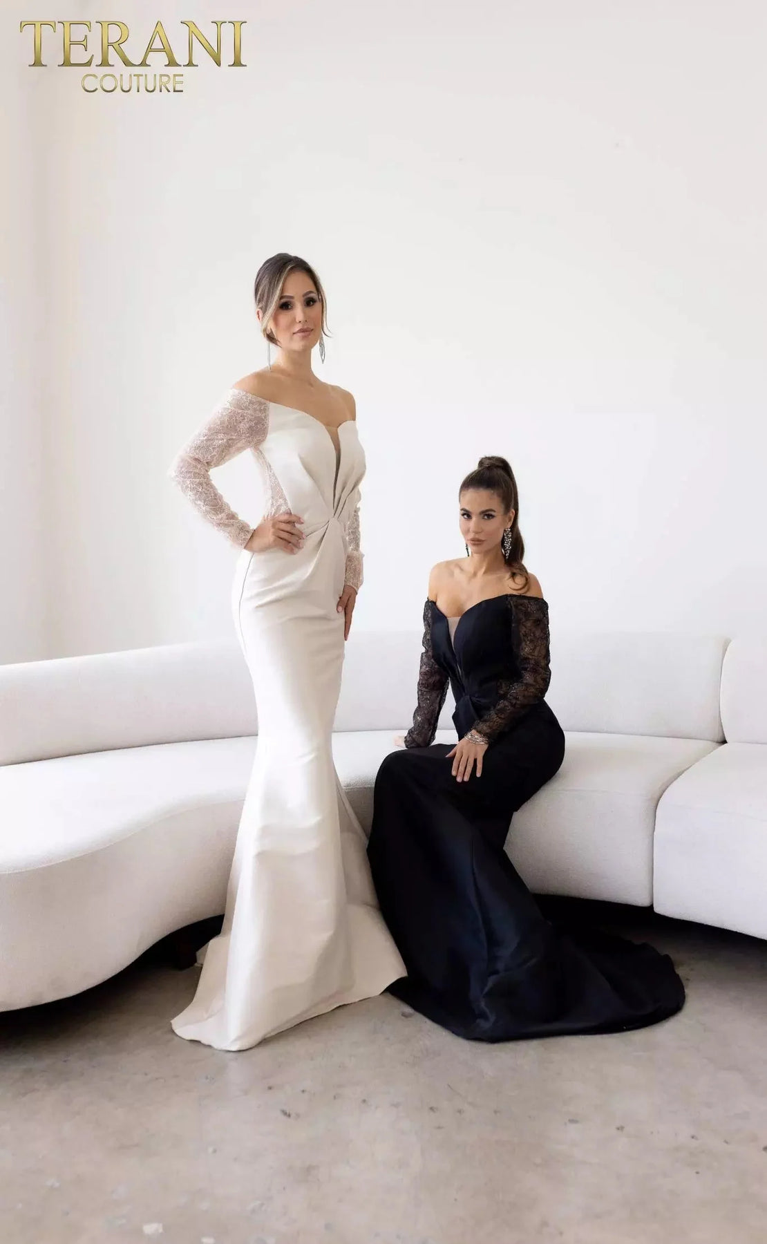 Terani Couture 241M2734 - Off-Shoulder Trumpet Dress Special Occasion Dress