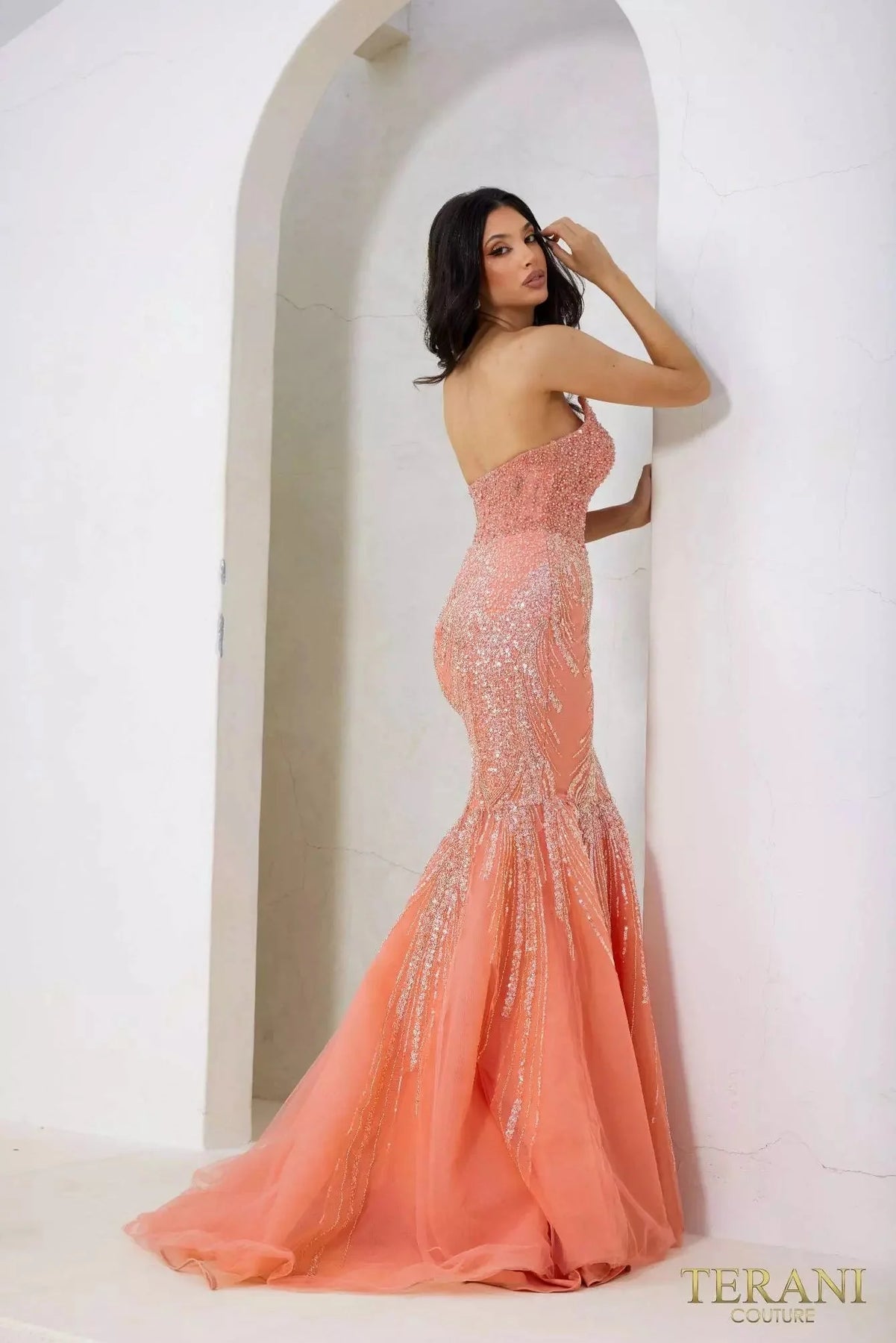 Terani Couture 241P2171 - Strapless Sweetheart Prom Dress Special Occasion Dress