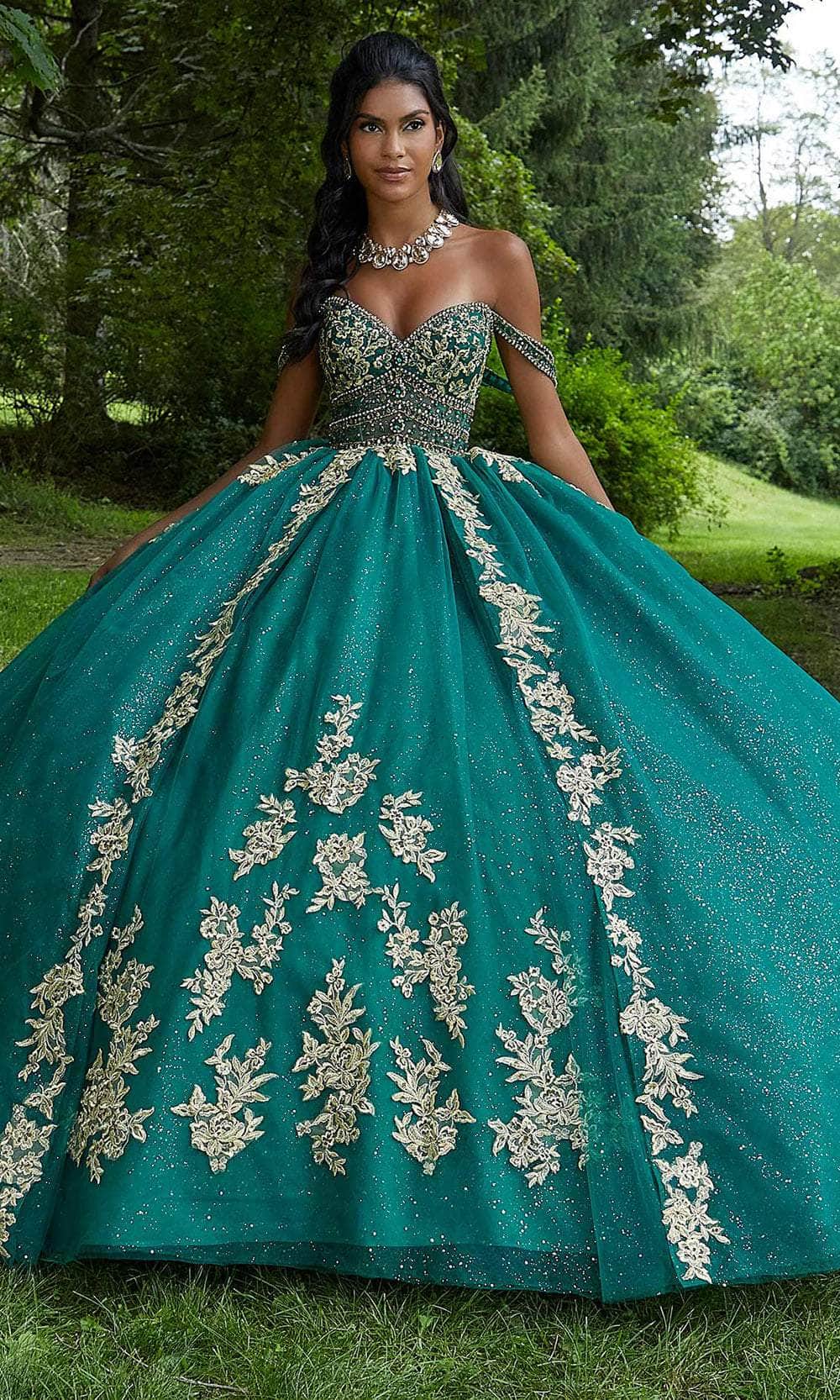 Vizcaya by Mori Lee 89442 - Sweetheart Beaded Ballgown Vizcaya by Mori Lee 89442 - Sweetheart Beaded Ballgown