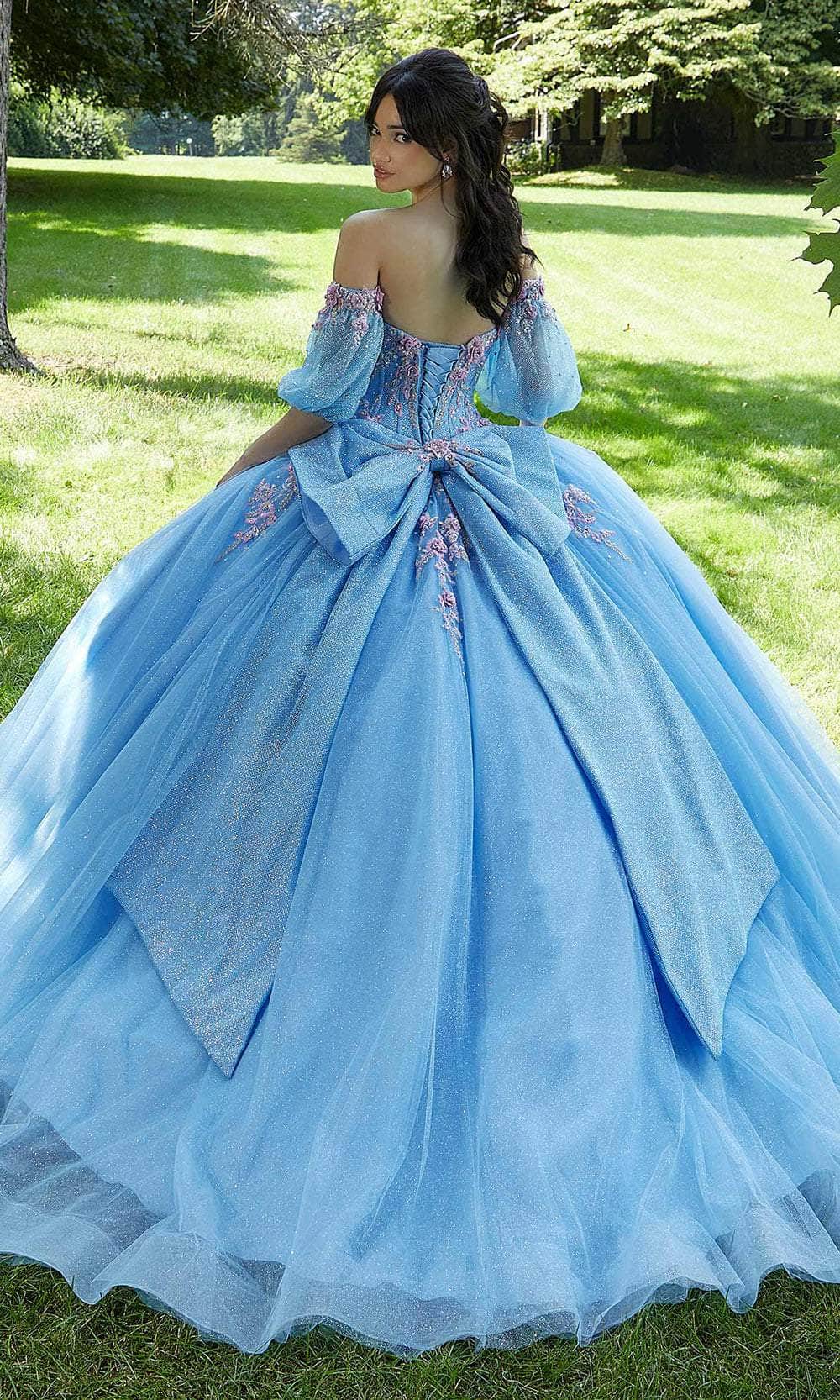 Vizcaya by Mori Lee 89444 - Corset Embroidered Ballgown Ball Gown