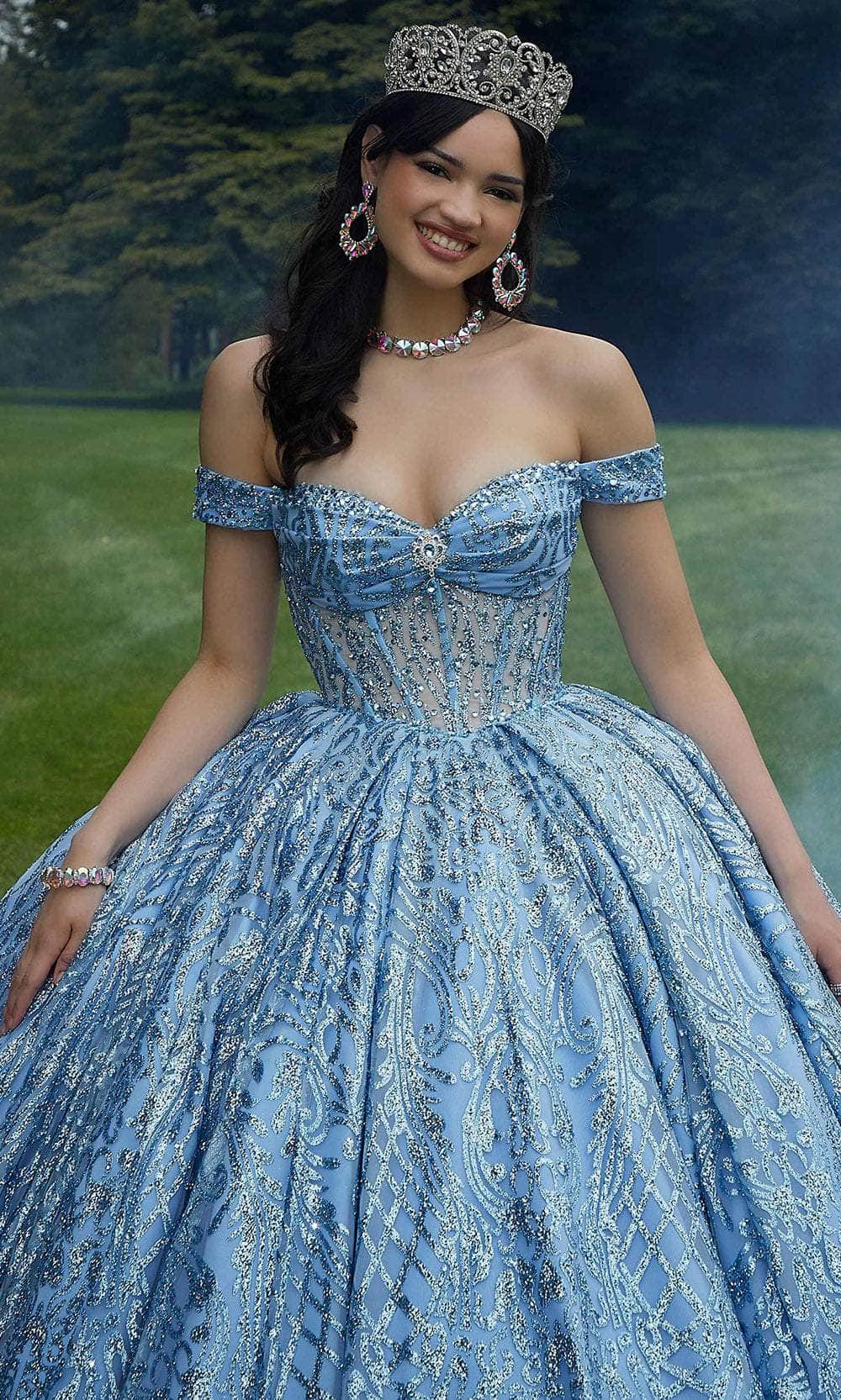 Vizcaya by Mori Lee 89455 - Sweetheart Jewel Encrusted Ballgown Ball Gown