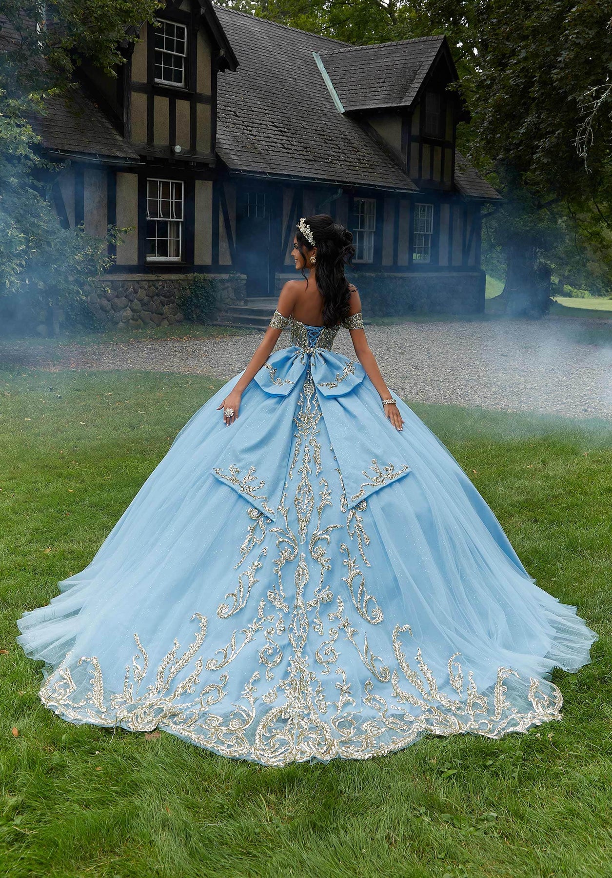 Vizcaya by Mori Lee 89458 - Sweetheart Rhinestone Embellished Ballgown Ball Gown