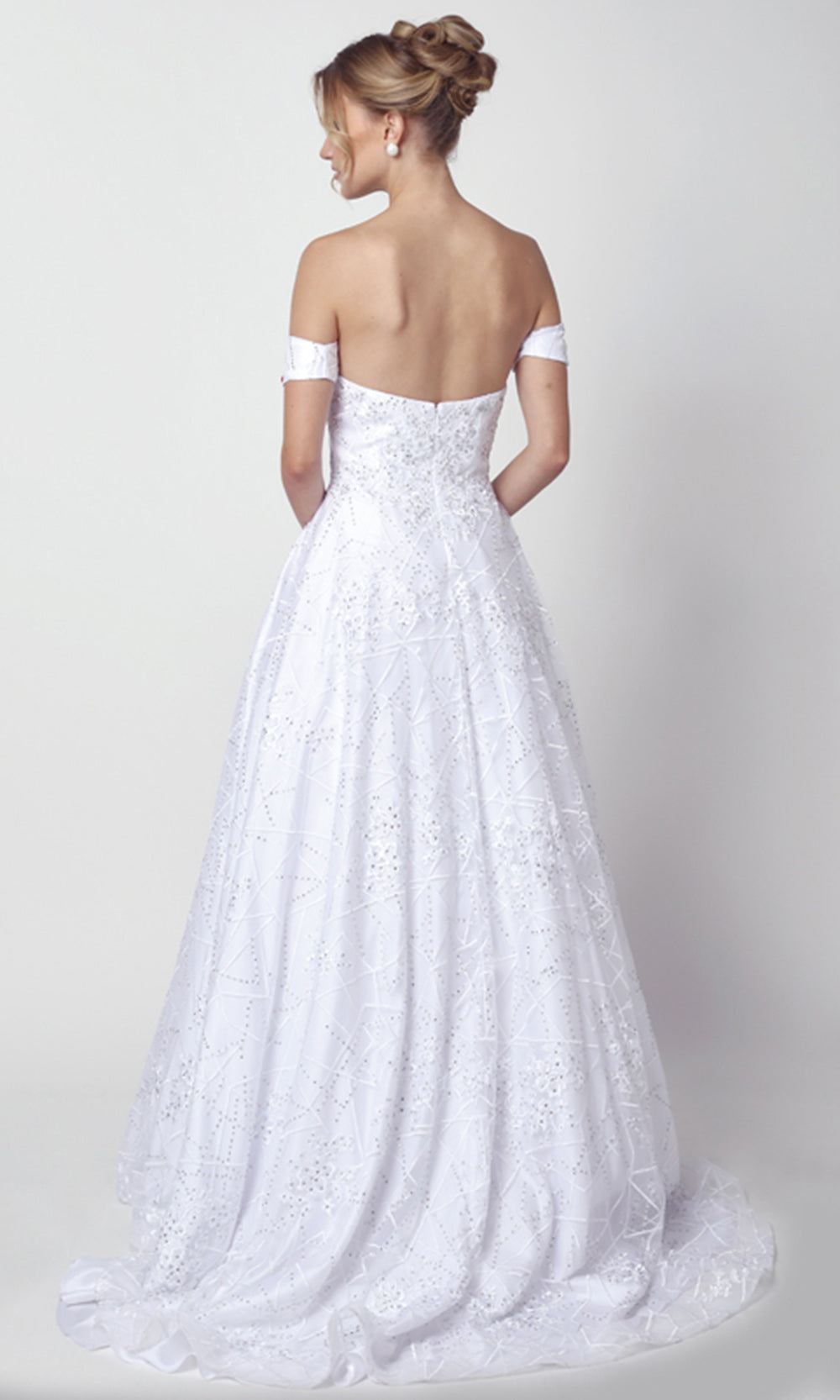 Juliet Dresses 692 - Sweetheart Embellished Long Gown Ball Gowns