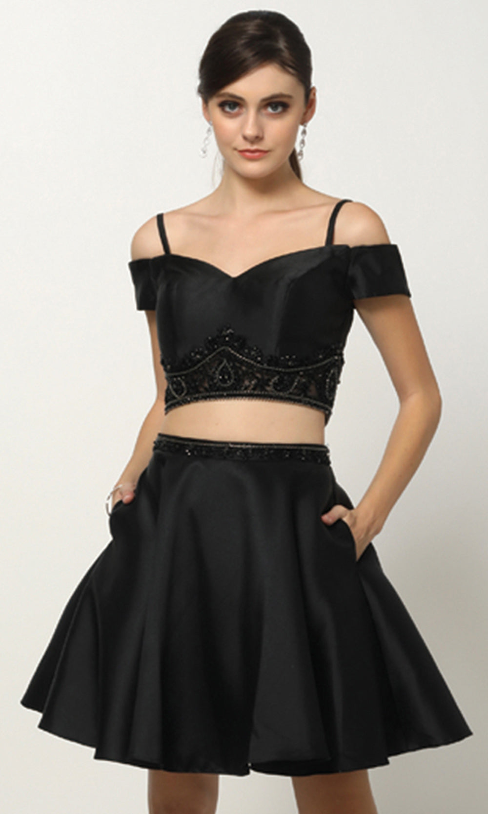 Juliet Dresses 790 - A-Line Skirt Sweetheart Party Dress Cocktail Dresses