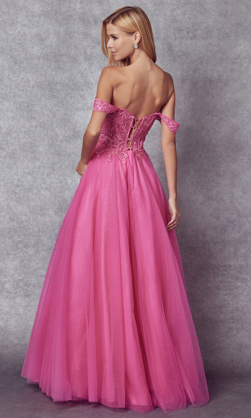 Juliet Dresses 280 - Lace Applique Sweetheart A-Line Gown Prom Dresses